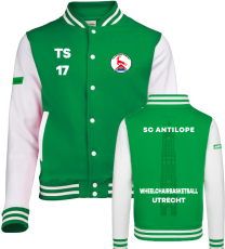 Antilope Varsity Jacket EN (KellyGreen/White)