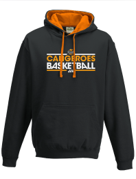 Cangeroes Varsity Hoody Black Orange