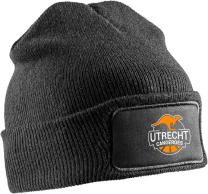 Double-knit printers beanie