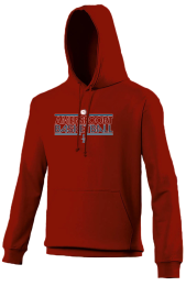 Hooded Sweat Brick Red