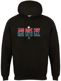 Hooded Sweat Smoke Black