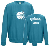 Crackerjacks Sweat shirt Turquoise