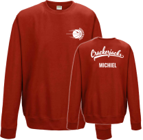 Crackerjacks Sweat shirt Red