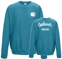 Crackerjacks Sweat shirt Turquoise