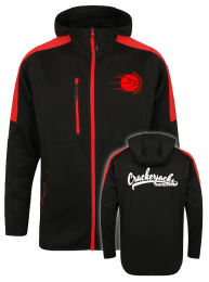 Crackerjacks Active softshell jacket Black/Red