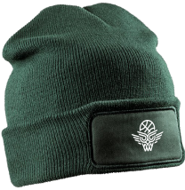 Double-knit printers beanie
