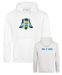 High Five Basketball / Street Hoodie White