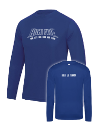 High Five Our City Basketball Longsleeve Royal Blue
