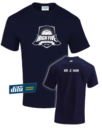 High Five Casual release shirt navy