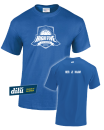 High Five Casual release shirt RoyalBlue