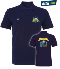 HIGH FIVE My City Polo, Navy Blue