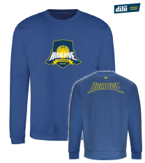 High Five Basketball Sweater Royal Blue.