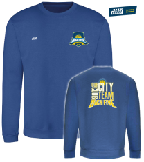 High Five OUR TEAM Basketball Sweater Royal Blue.