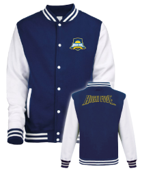 High Five Varsity Jacket  (oxfordnavy_white)