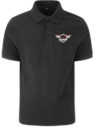 Stretch polo Black