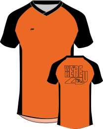 Alternatief Scheidsrechtershirt Oranje/Zwart