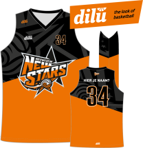 New Stars official heren  wedstrijd shirt