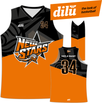 New Stars official Dames wedstrijd shirt