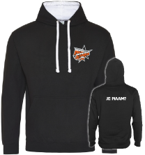 New Stars Varsity Hoody (JetBlack/White)