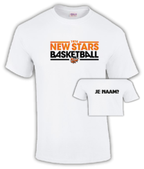 Heavy cotton New Stars T-shirt White