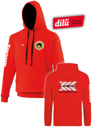 Bevers Varsity Hoody (firered_jetblack)