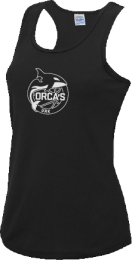 Orca's Woman's Jersey Drifit  JetBlack