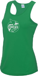 Orca's Woman's Jersey Drifit  KellyGreen