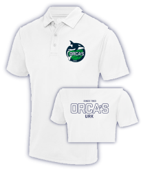 Orca's Dri FIT Life-Style Polo White