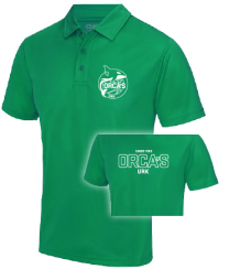 Orca's Dri FIT 3 Life-Style Polo Blue 
