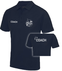 Orca's Dri FIT Life-Style Polo Blue Coach