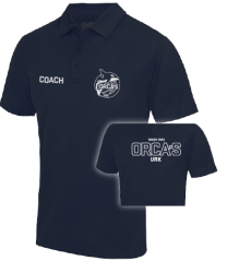 Orca's Dri FIT 2 Life-Style Polo Blue 