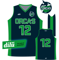 Orca's official Heren wedstrijd shirt