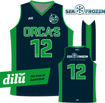 Orca's official Seafrozen XU14-4 wedstrijd shirt