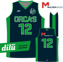 Orca's official Mulder Group XU10-2 wedstrijd shirt