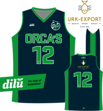 Orca's official URK Export MU14 wedstrijd shirt