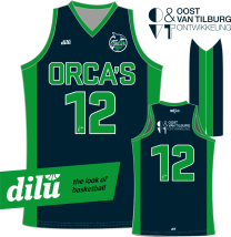 Orca's official Oost & V.T. VU16-2 wedstrijd shirt