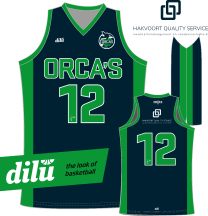 Orca's official HQS XU12-2 wedstrijd shirt
