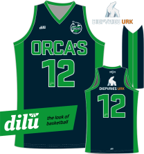 Orca's official Diepvries URK XU10-3 wedstrijd shirt