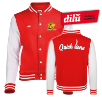 Varsity Jacket Black Red