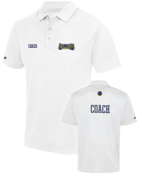 Rebound'73 Dri FIT Coach Polo Artic White