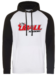 UBALL Basketball Hoodie White/Black