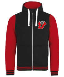 UBALL Urban varsity zoodie Black/Red