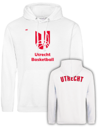 Utrecht Basketball College Hoodie White BF