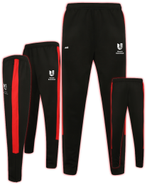 Utrecht Basketball Knitted tracksuit pants BlackRed