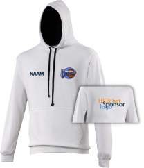 BV Voorne Varsity Hoody  White_FrenchNavy
