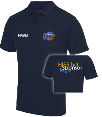 BV Voorne Dri FIT 1 Life-Style Polo Blue 