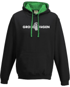 Varsity Hoodie Black Green