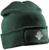 Double-knit printers beanie