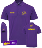 Coolchecker® plus piqué coach polo Purple