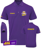Coolchecker® plus piqué coach polo Purple